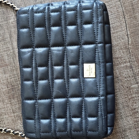 Kate Spade - Black Quilted Crossbody Bag - Picture 3 of 11